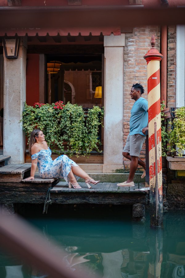 Romantic photoshoot in Venice — photo 4