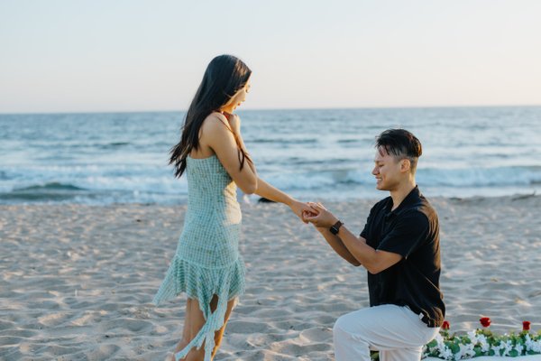 Romantic photoshoot at El Matador State Beach, Los Angeles — photo 5