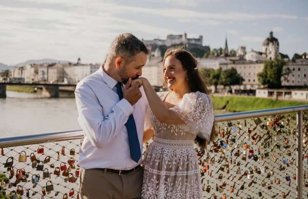 Photoshoot at Makartsteg Bridge, Salzburg — photo 3