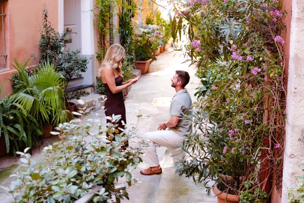 Romantic photoshoot in Nice — photo 1