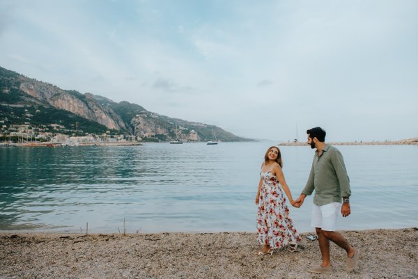 Romantic photoshoot in Menton — photo 2