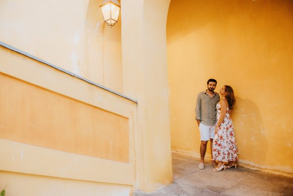 Romantic photoshoot in Menton — photo 3