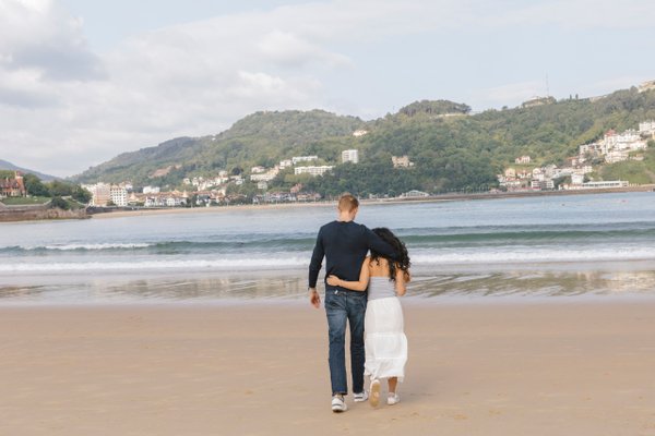 Romantic photoshoot in San Sebastián — photo 3