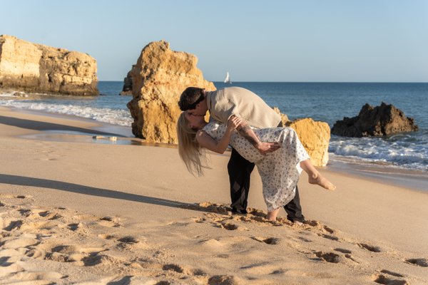 Romantic photoshoot at Miradouro do Rossio, Albufeira — photo 1