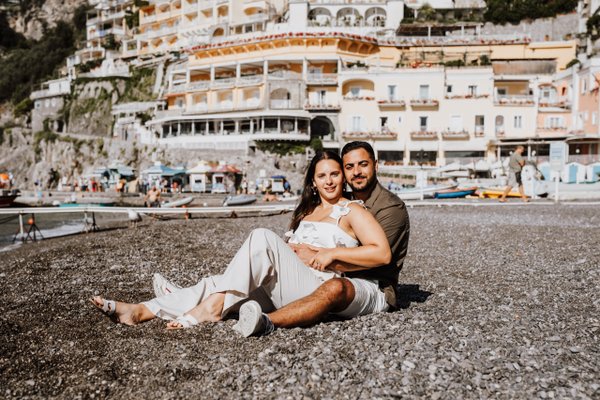Romantic photoshoot at Marina Grande dock, Positano — photo 3
