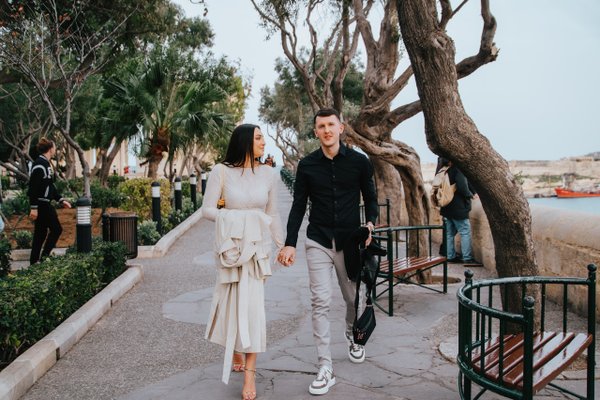 Romantic photoshoot in Valletta — photo 4