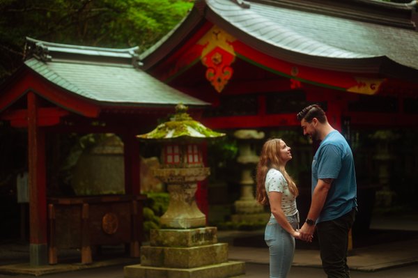 Photoshoot at Hakone Shrine Heiwa-no-Torii — photo 1