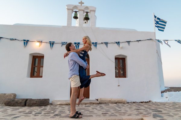 Photoshoot at Plaka Castle, Milos — photo 3