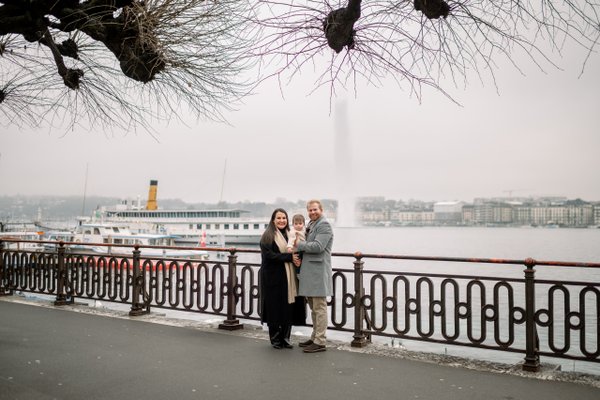 Photoshoot at Pont du Mont-Blanc, Genève — photo 1