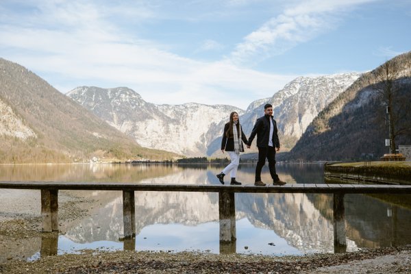 Photoshoot at Lakeside Pier at Am Hof, Hallstatt — photo 2