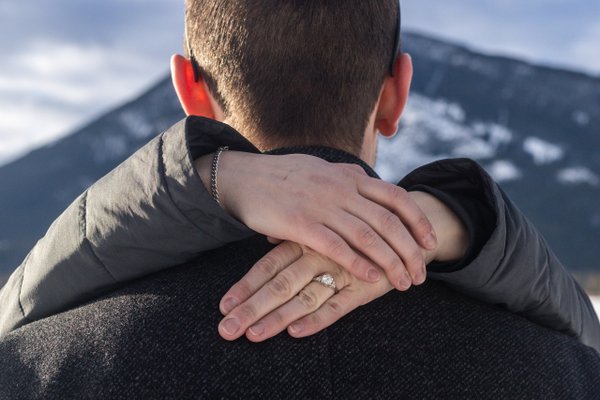 Romantic photoshoot in Banff — photo 3