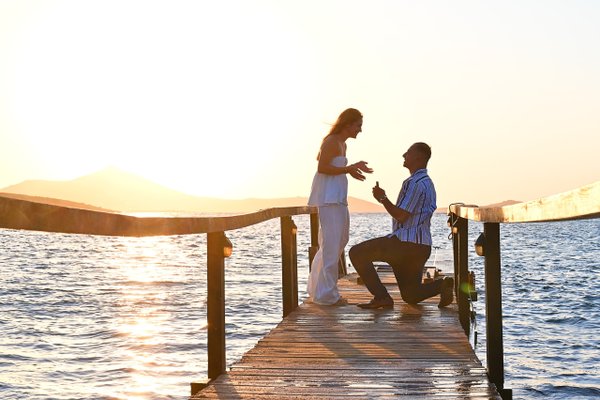 Romantic photoshoot at Kolymbithres Beach, Paros — photo 1