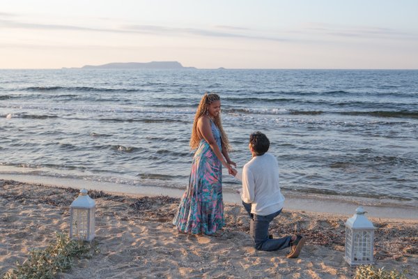 Romantic photoshoot in Crete — photo 4