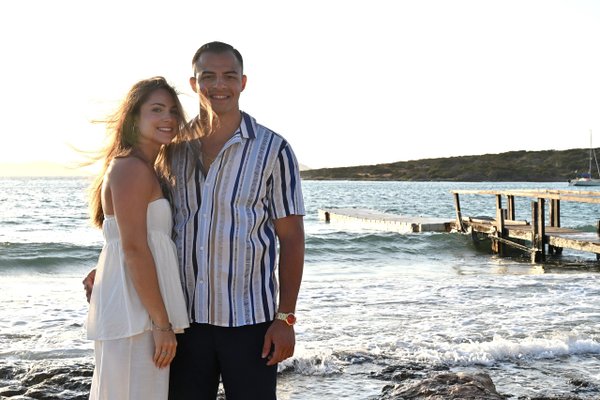 Romantic photoshoot at Kolymbithres Beach, Paros — photo 5
