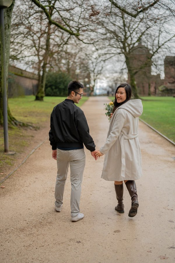 Romantic photoshoot at Heidelberg Castle — photo 4