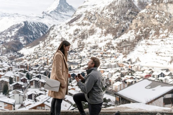 Romantic photoshoot in Zermatt — photo 3