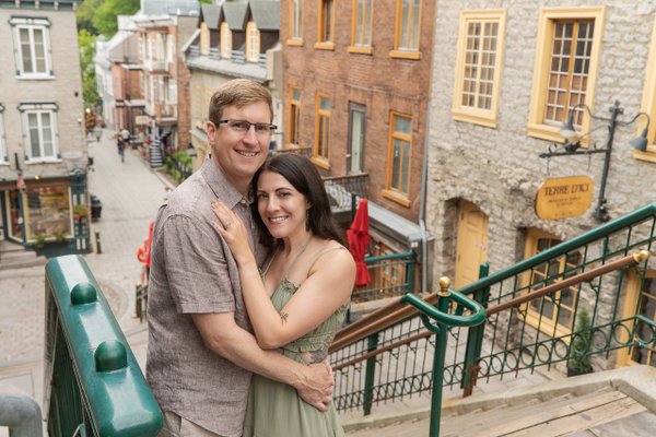 Photoshoot at Rue du Petit-Champlain, Quebec City — photo 2