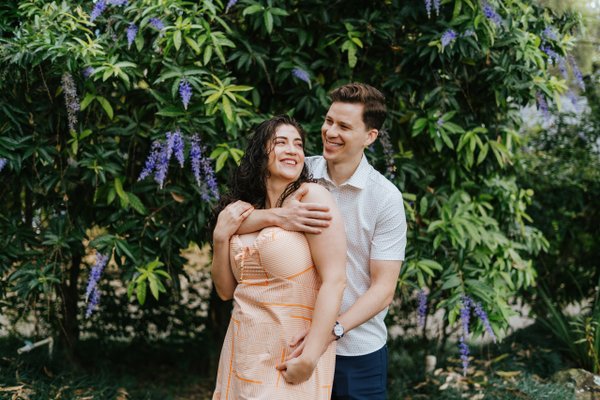 Romantic photoshoot at Jardín Botánico – Orquideorama, Medellín — photo 1