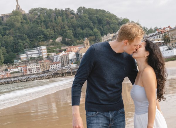 Romantic photoshoot in San Sebastián — photo 5