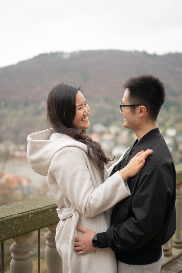 Romantic photoshoot at Heidelberg Castle — photo 3