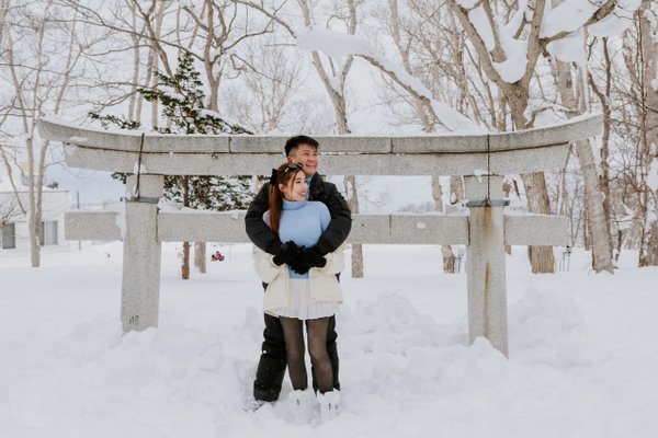 Photoshoot at Mount Hakodate, Hokkaido — photo 3