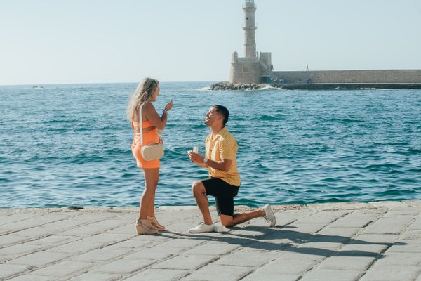 Romantic photoshoot in Crete — photo 2