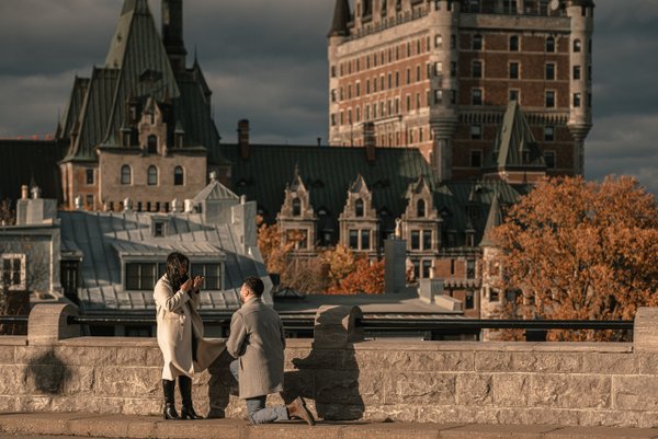 Romantic potoshoot in Quebec City — photo 1