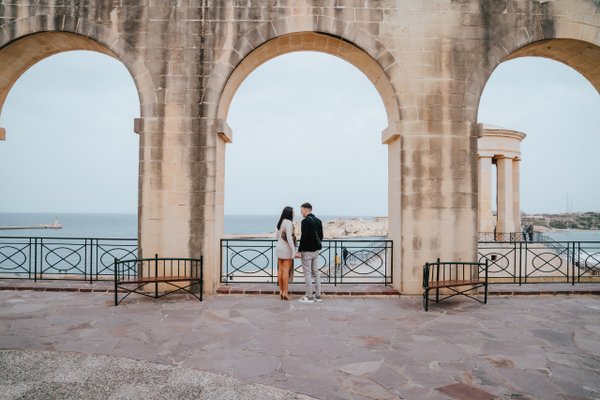 Romantic photoshoot in Valletta — photo 5