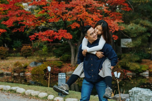 Romantic photoshoot at Nakajima Park, Sapporo — photo 5