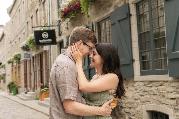 Photoshoot at Rue du Petit-Champlain, Quebec City — photo 1