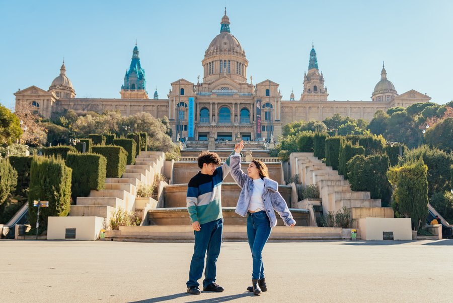 Professional photoshoot at Montjuïc Magic Fountains photo 1