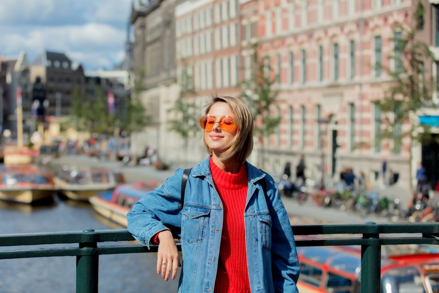 Outdoor portrait photoshoot in Amsterdam photo 4