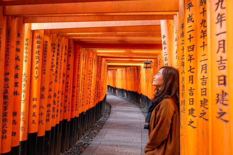 Professional photoshoot at Fushimi Inari Shrine photo 6