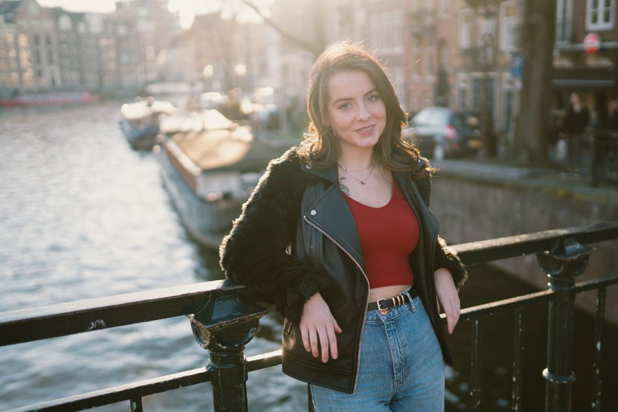 Outdoor portrait photoshoot in Amsterdam photo 3
