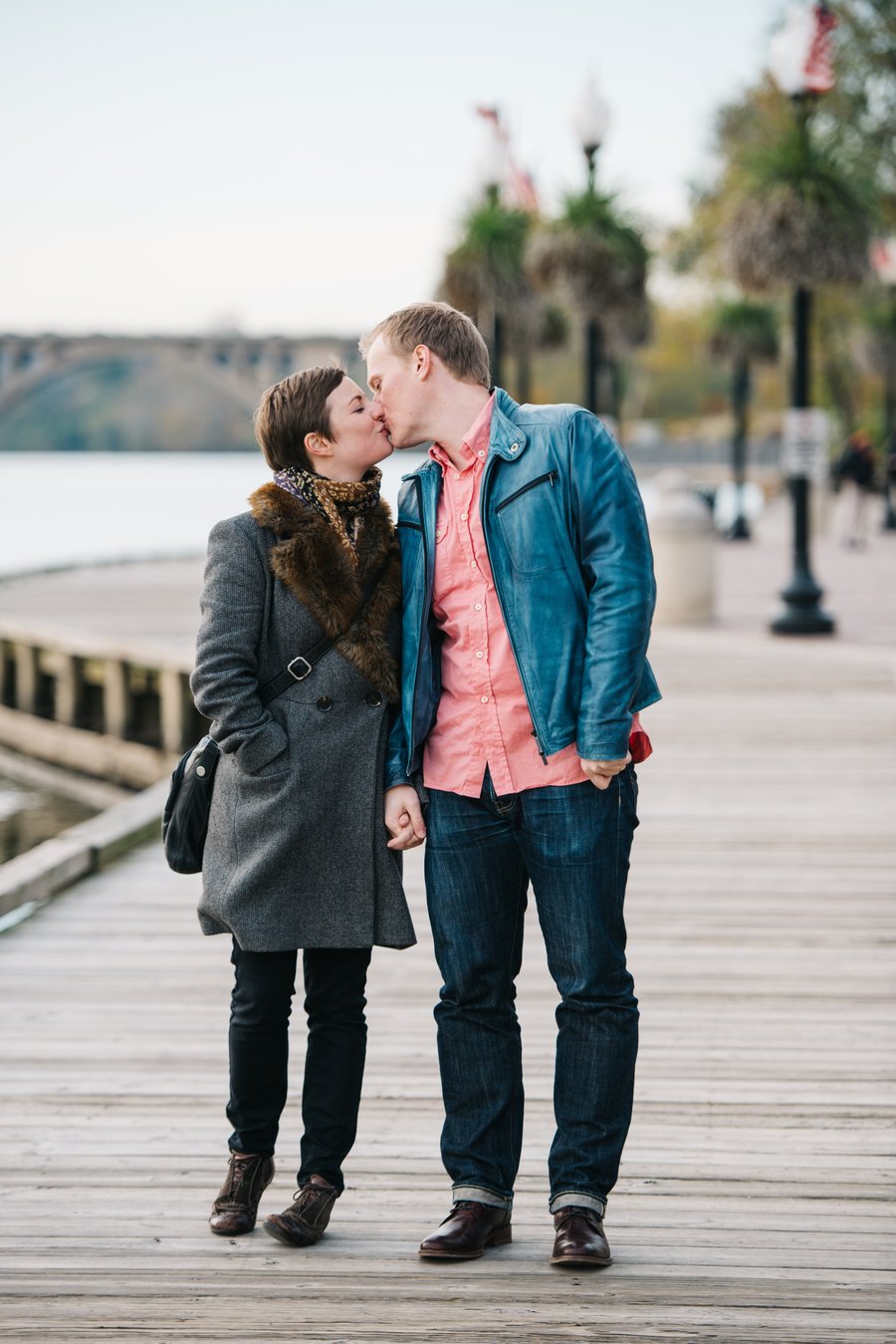 Romantic photoshoot at Georgetown Waterfront photo 3