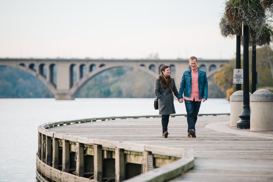 Romantic photoshoot at Georgetown Waterfront photo 2