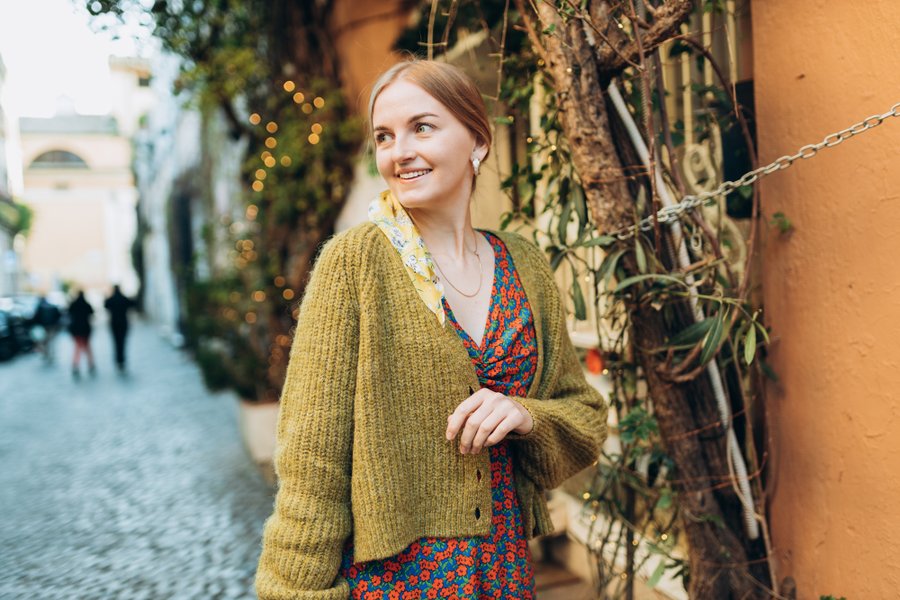Outdoor portrait photoshoot in Rome photo 2