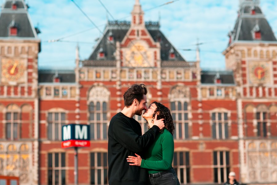 Professional photoshoot at Centraal Station photo 1