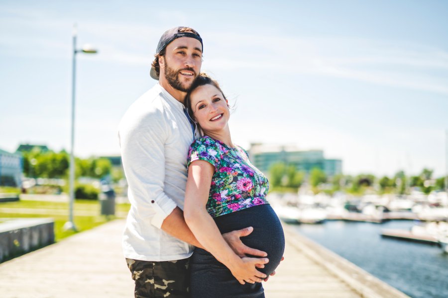 Professional maternity photoshoot in Amsterdam photo 1