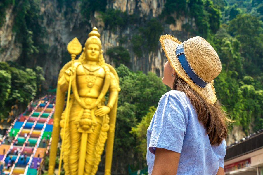 Professional photoshoot at Batu Caves photo 2