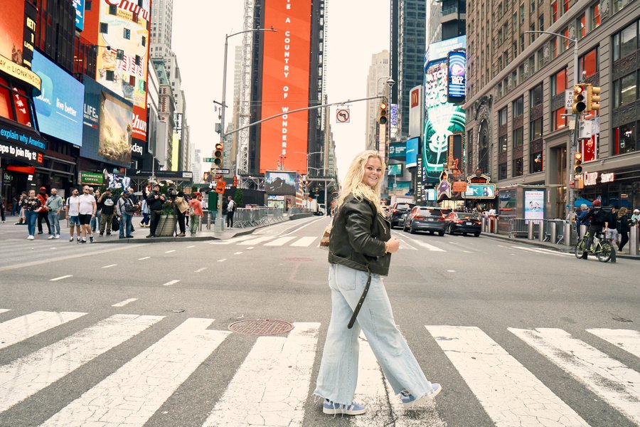 Professional photoshoot at Times Square New York photo 2