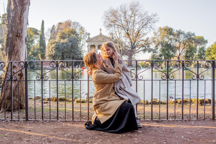 Professional photoshoot at Villa Borghese photo 2