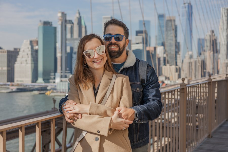 Professional photoshoot at the bridges of New York photo 1