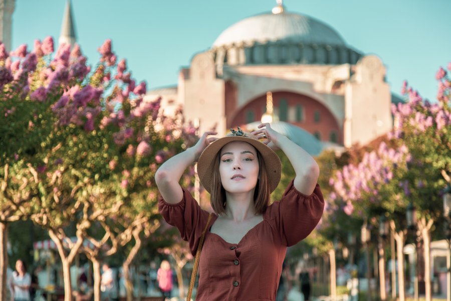 Professional photoshoot at Hagia Sophia & Blue Mosque photo 1