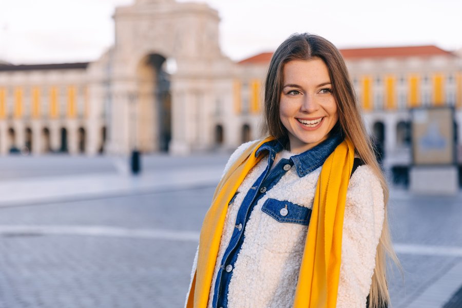Professional photoshoot at Praça do Comercio photo 4