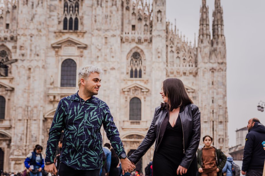 Professional photoshoot at Milan Duomo photo 7