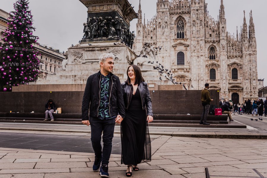 Professional photoshoot at Milan Duomo photo 8