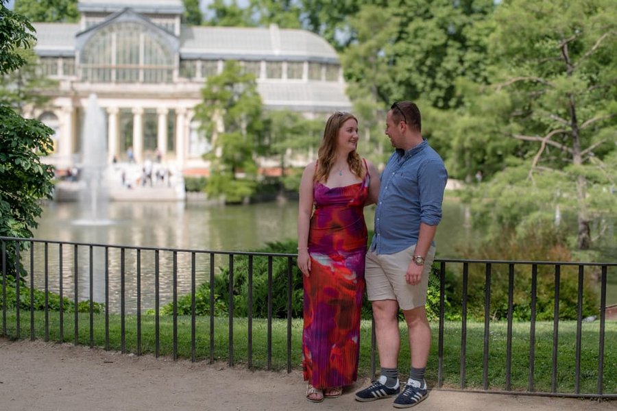 Professional photoshoot at Retiro Park photo 3