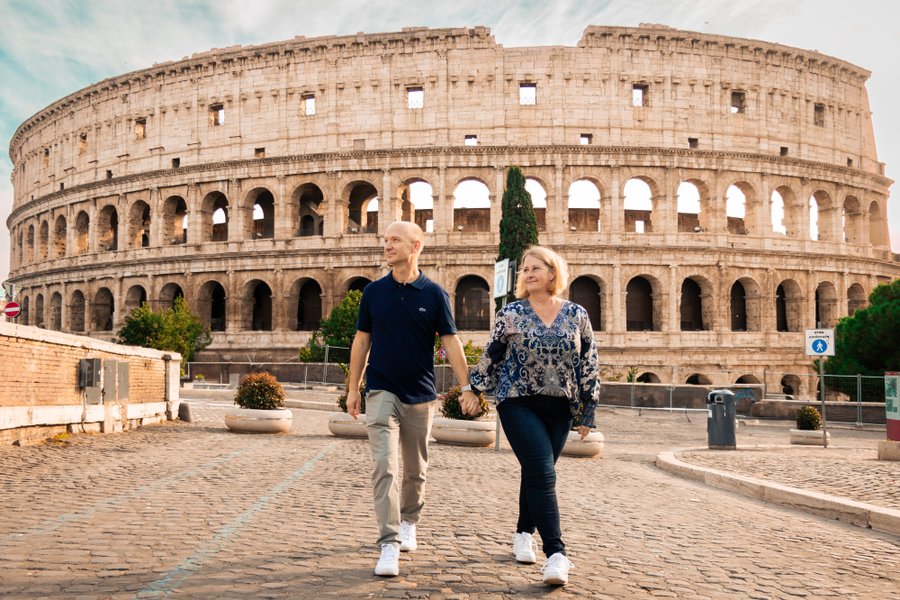Professional photoshoot at the Colosseum photo 5