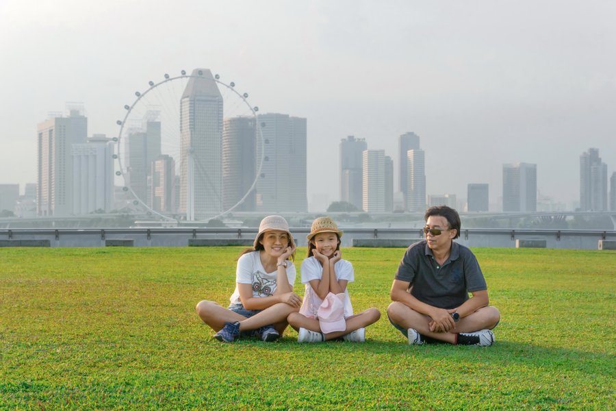 Professional photoshoot at Marina Barrage photo 3